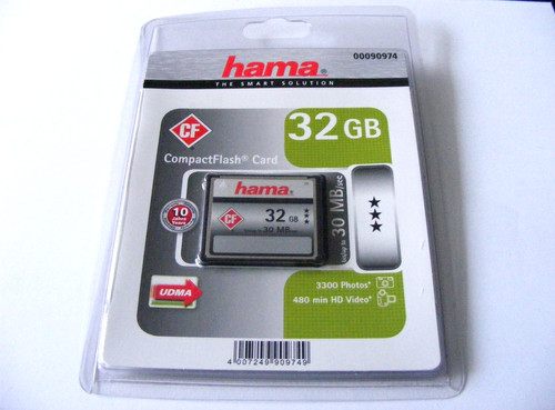 32gb compact flash - 32gb, 30mb/s