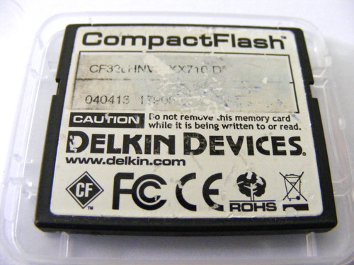 Scheda compact flash - flash, gb
