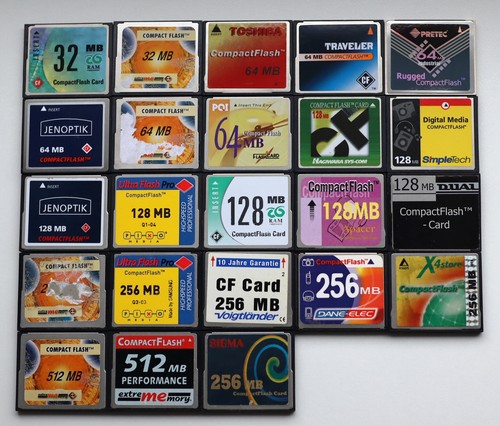Compactflash 128 256 - 32,